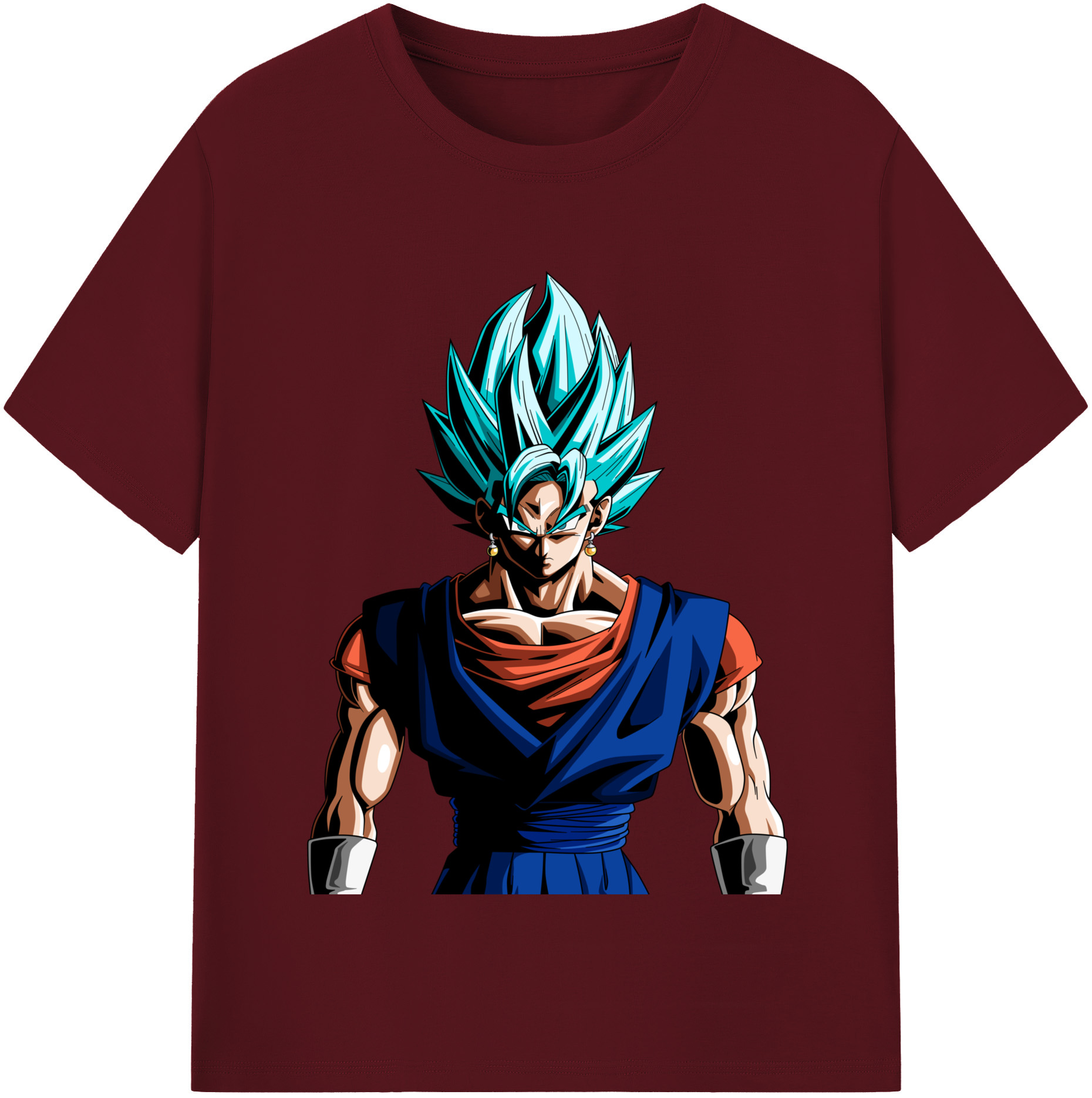（画像用） ドラゴンボール ベジット DRAGON BALL Vegetto 綿100％半袖Tシャツ（フロントプリント）